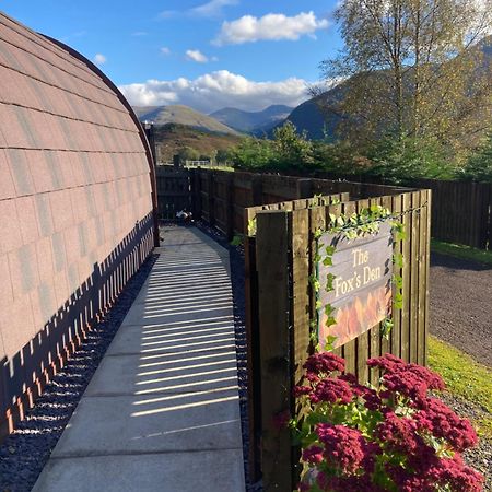 The Fox'S Den, Luxury Cosy Mini Lodge, Highlands North Ballachulish Exteriör bild