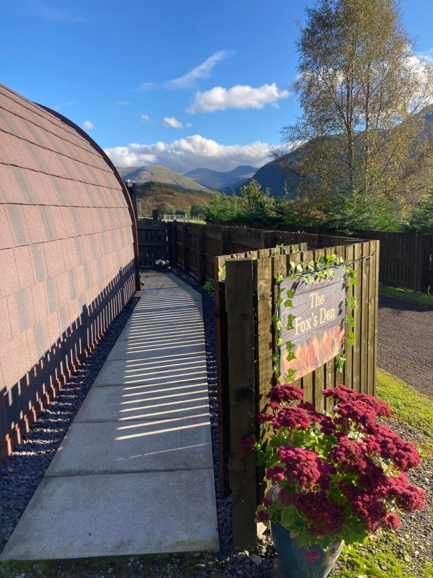 The Fox'S Den, Luxury Cosy Mini Lodge, Highlands North Ballachulish Exteriör bild
