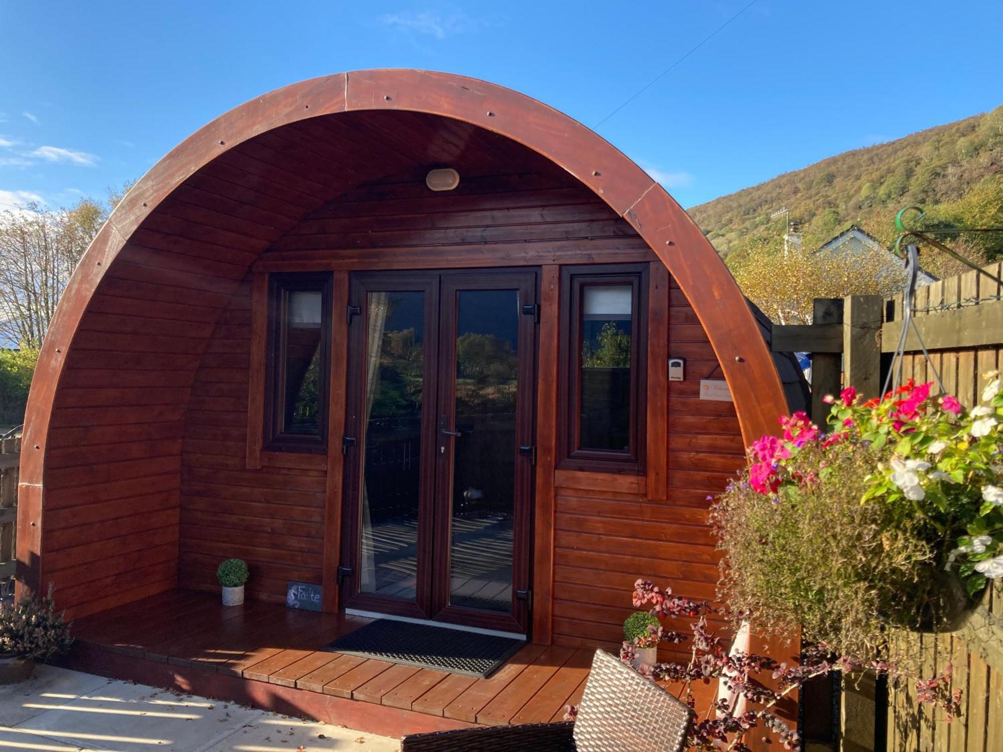 The Fox'S Den, Luxury Cosy Mini Lodge, Highlands North Ballachulish Exteriör bild